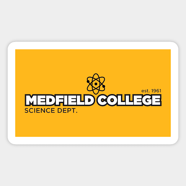 Medfield College Science Department Magnet by AZTEdesigns